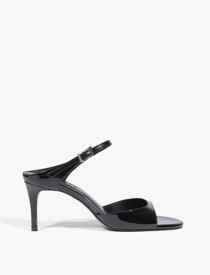 Lyra Mid Patent Leather Heel