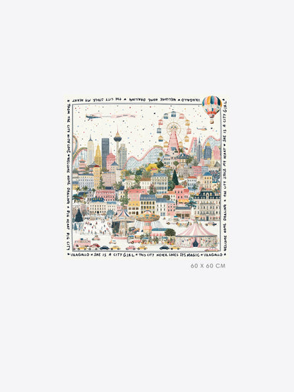 City Silk Scarf
