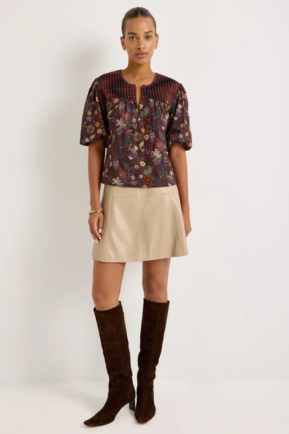 Rouge Laurel Top