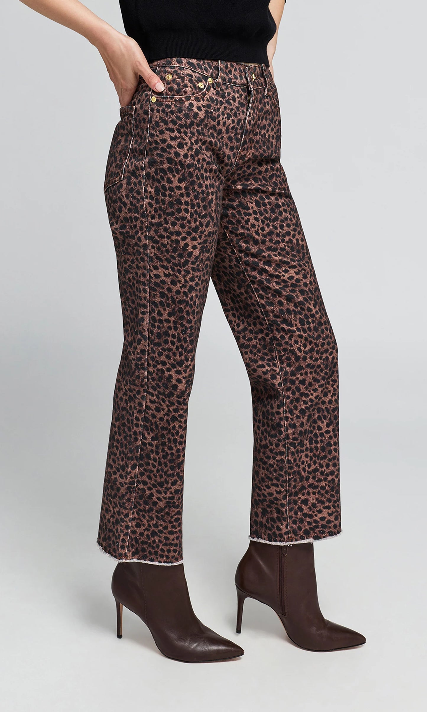 Cobel Leopard Jeans