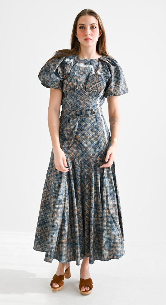 Inverted prairie maxi skirt