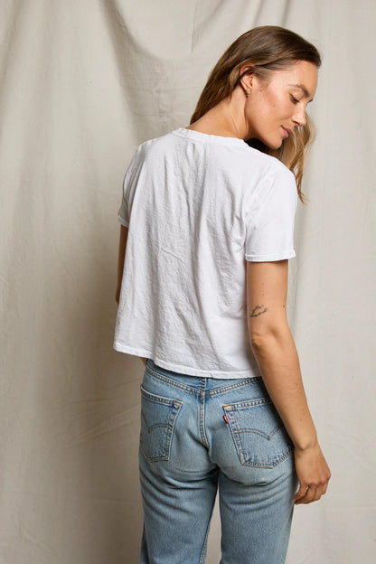 Beckett Crispy Cotton V-Neck Tee