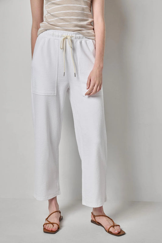Textured Terry Pant