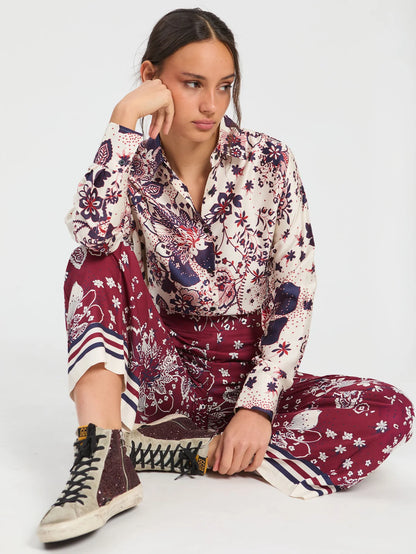 Star Flower Printed Shirt
