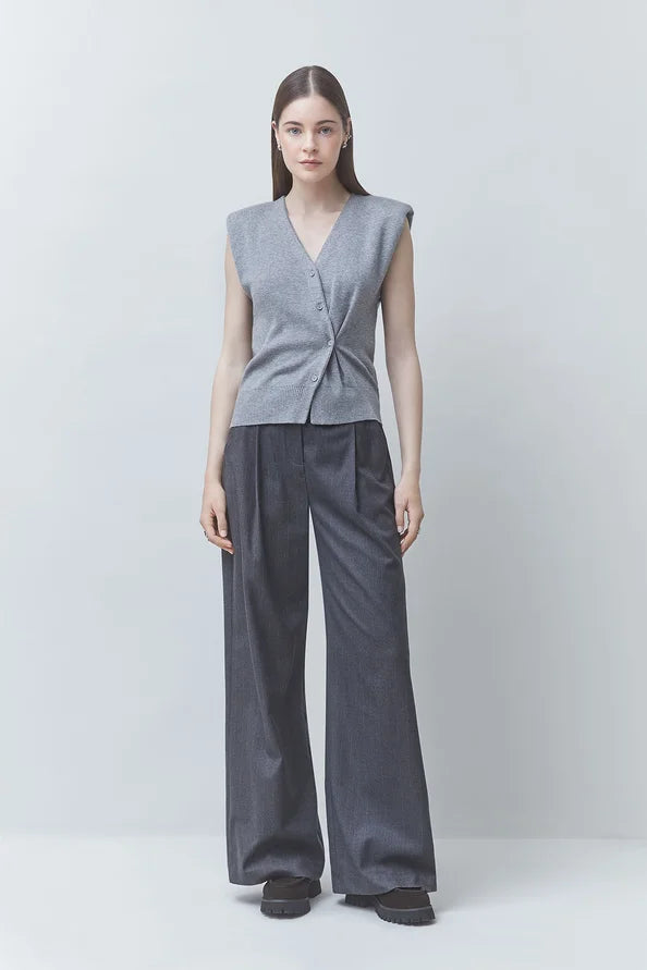 Gris Gilem Top