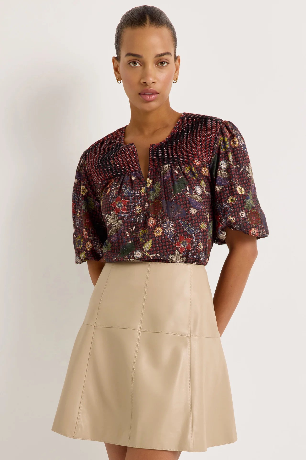 Rouge Laurel Top