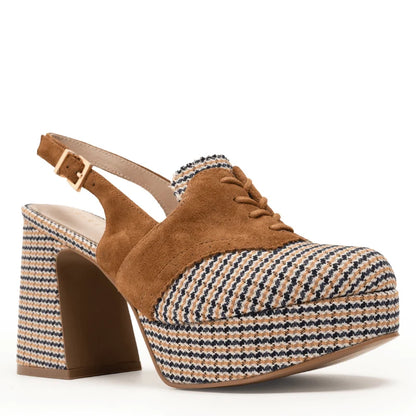 Peace Block Heel