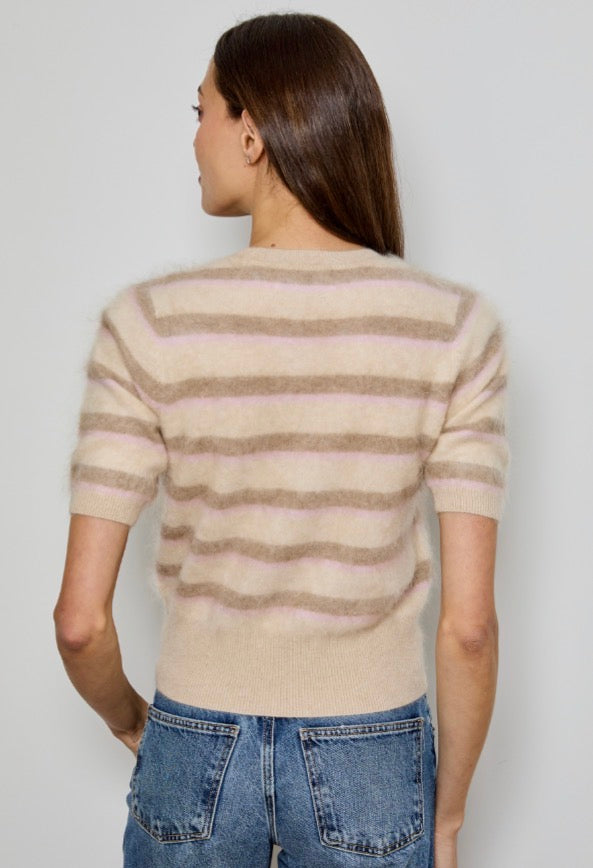 Stripe Brushed Sweater