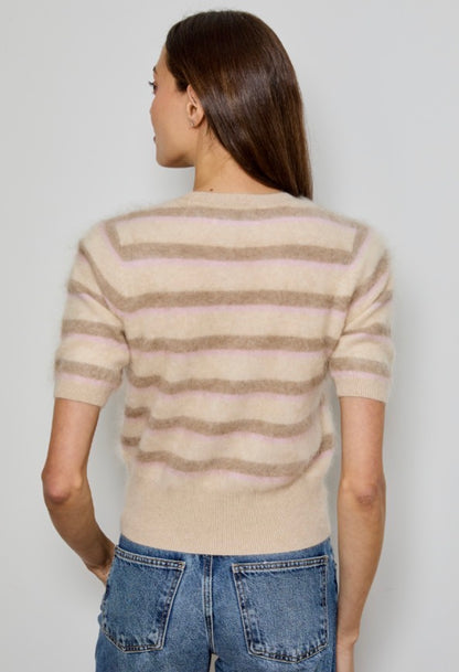 Stripe Brushed Sweater
