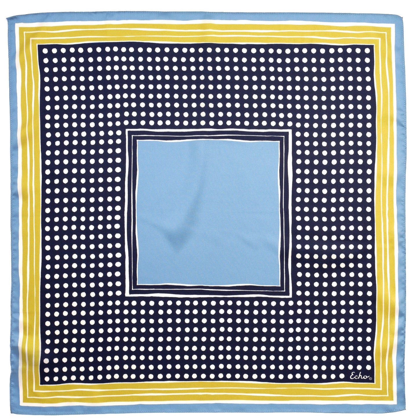 Dotty Silk Bandana