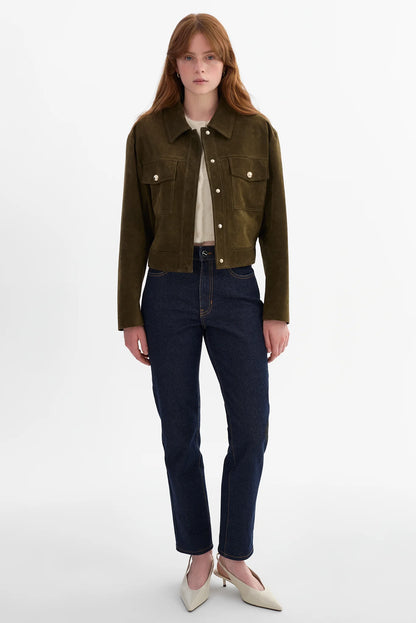 Merida Genuine Suede Shacket