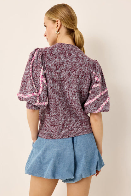Brandy Wine Gail Top