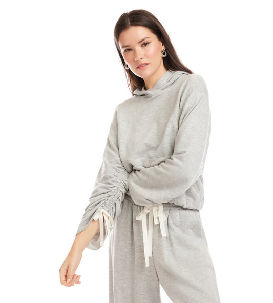 Makenna Bubble Sweatshirt