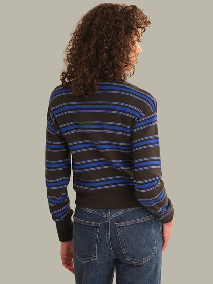 Tove Crewneck Stripe Cardi