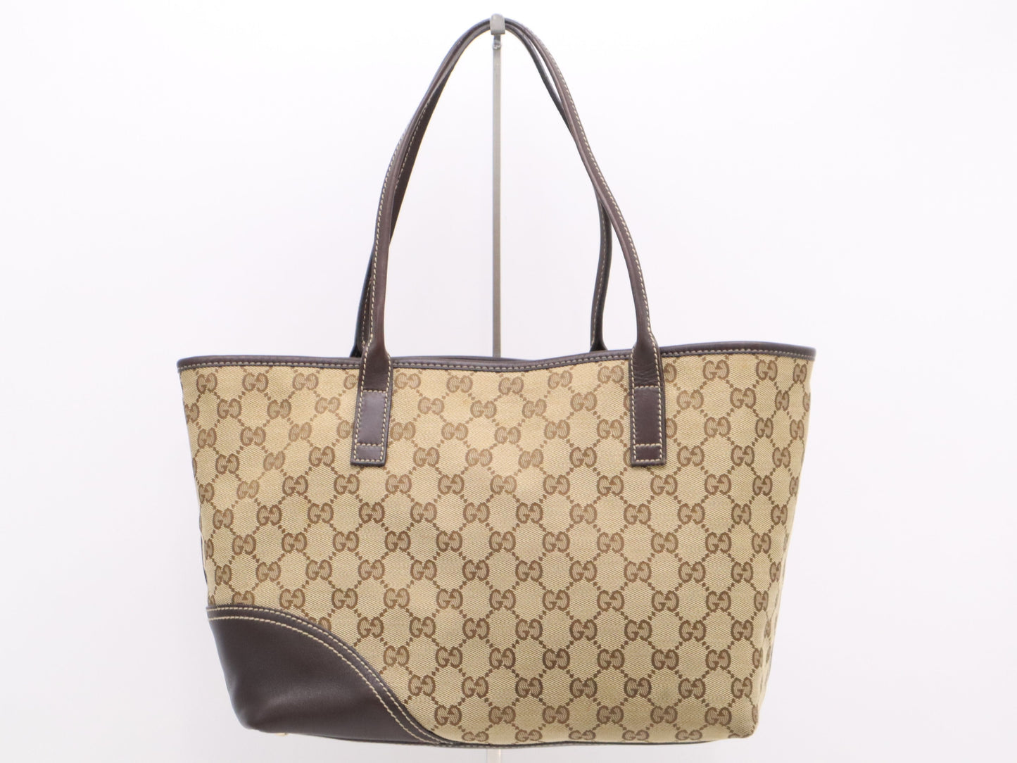 Gucci Medium New Britt Tote, GG Canvas