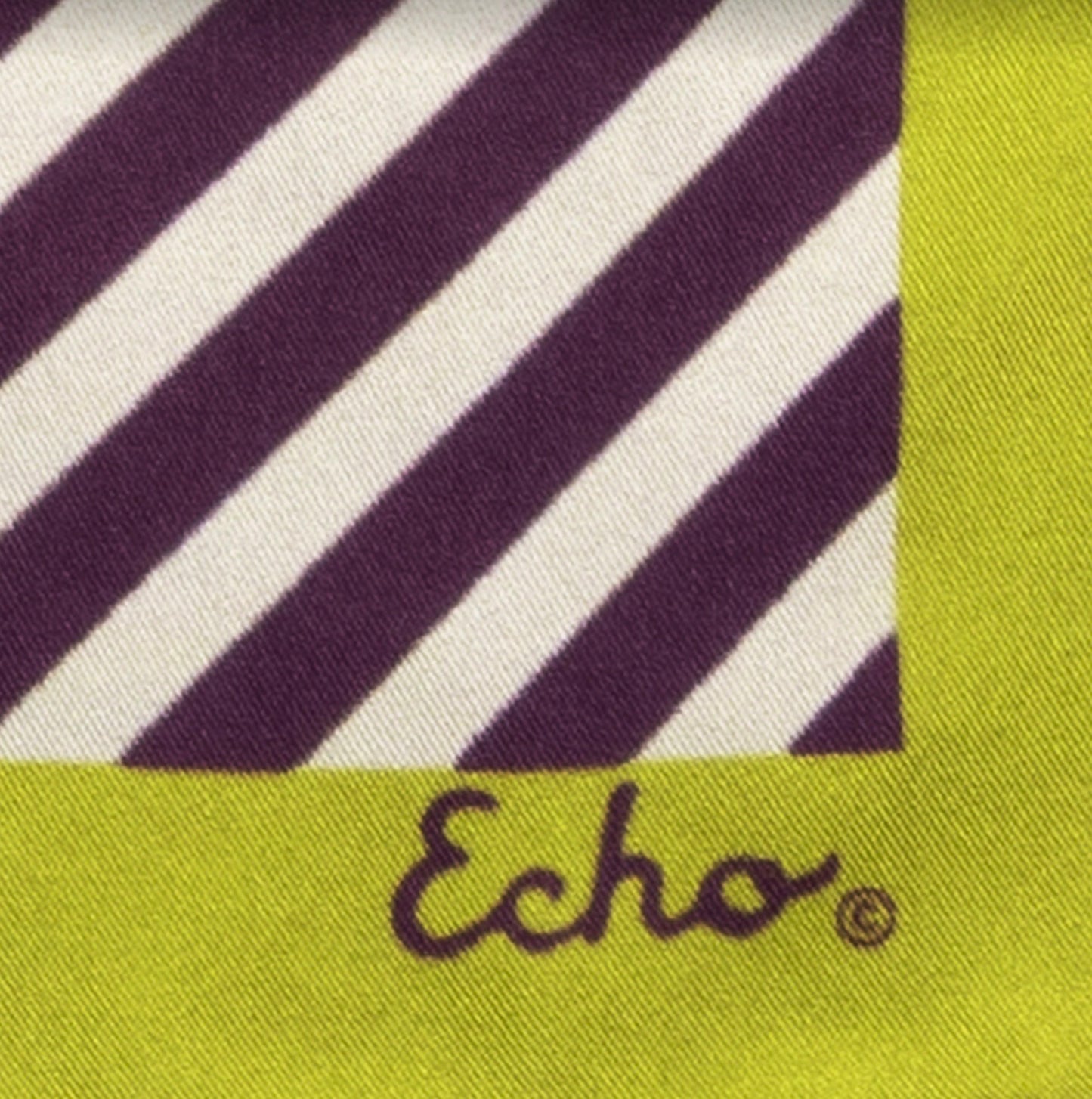 Stripes Silk Bandana