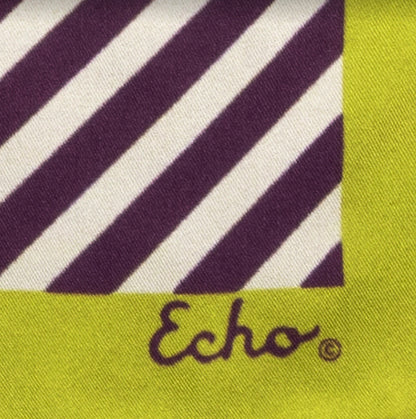 Stripes Silk Bandana