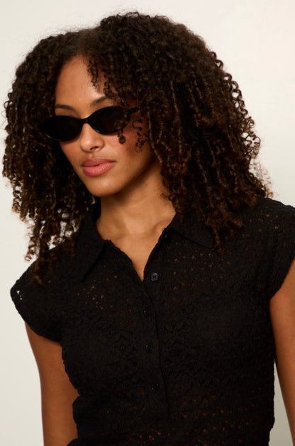 Everyday Muse Collared Tee