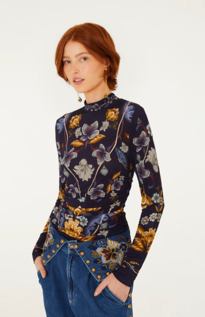 Golden Nature Jersey Blouse