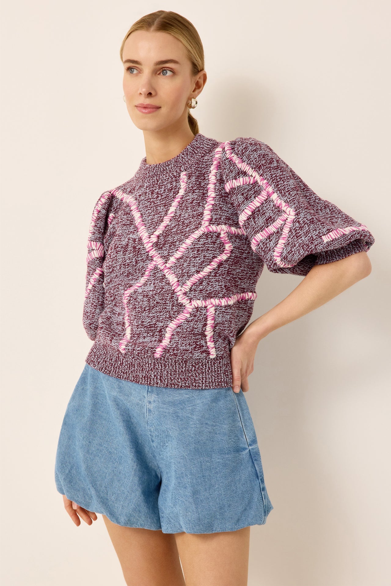 Brandy Wine Gail Top