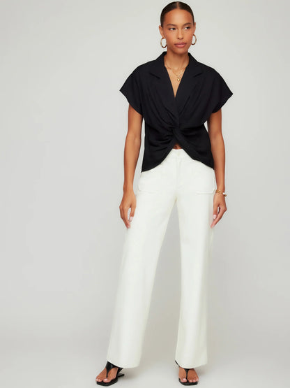 Lilian Twist Front Top