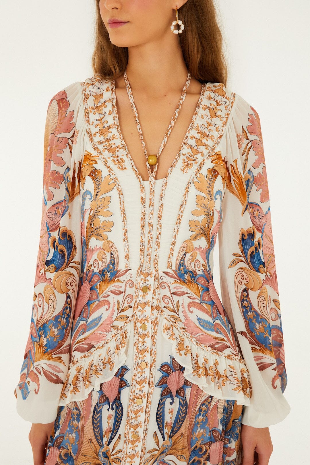 Sea Garden Long Dress