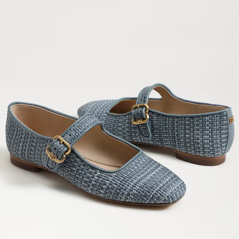 Michaela Raffia Mary Jane