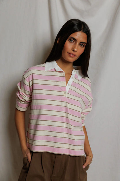 Daria Cotton Rugby Tee