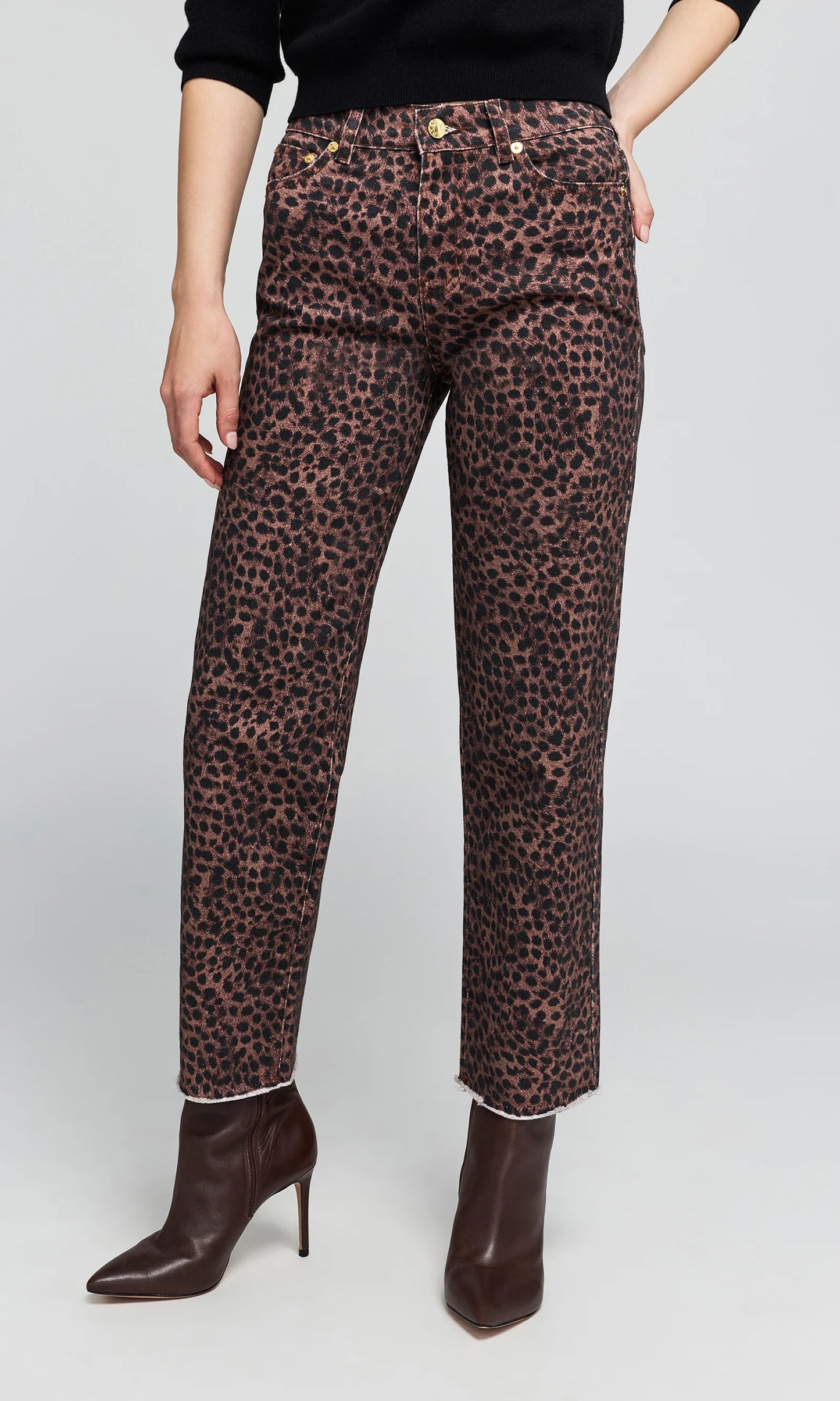 Cobel Leopard Jeans