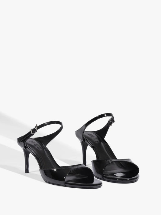 Lyra Mid Patent Leather Heel