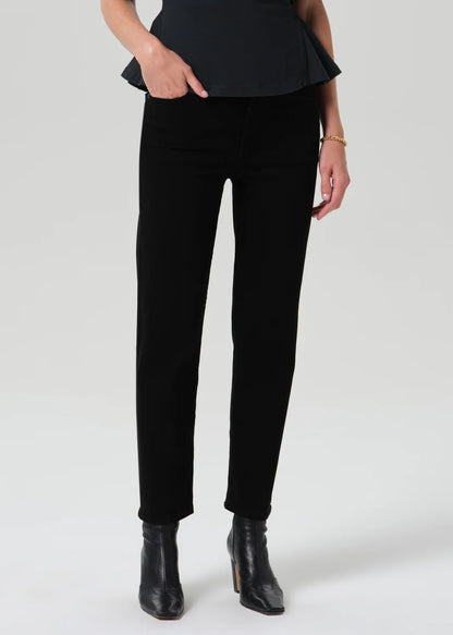 Caia Straight in Plush Black