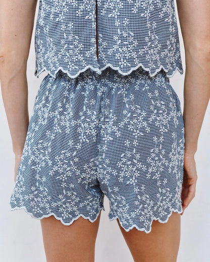 Scallop Border Catalina Short