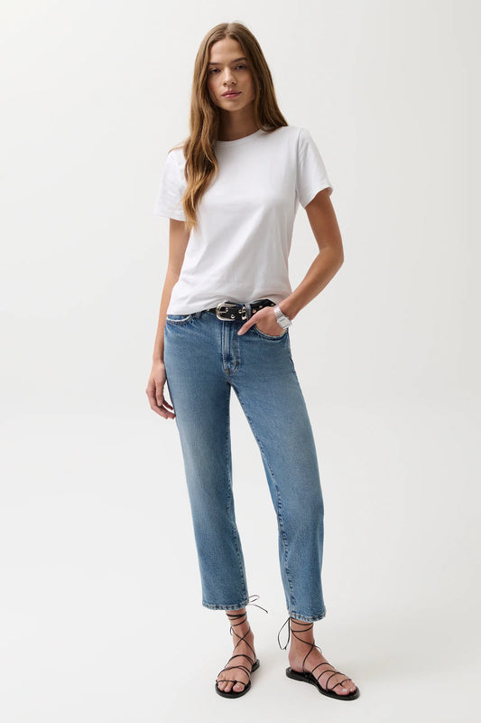 Aleks Crop Straight Leg