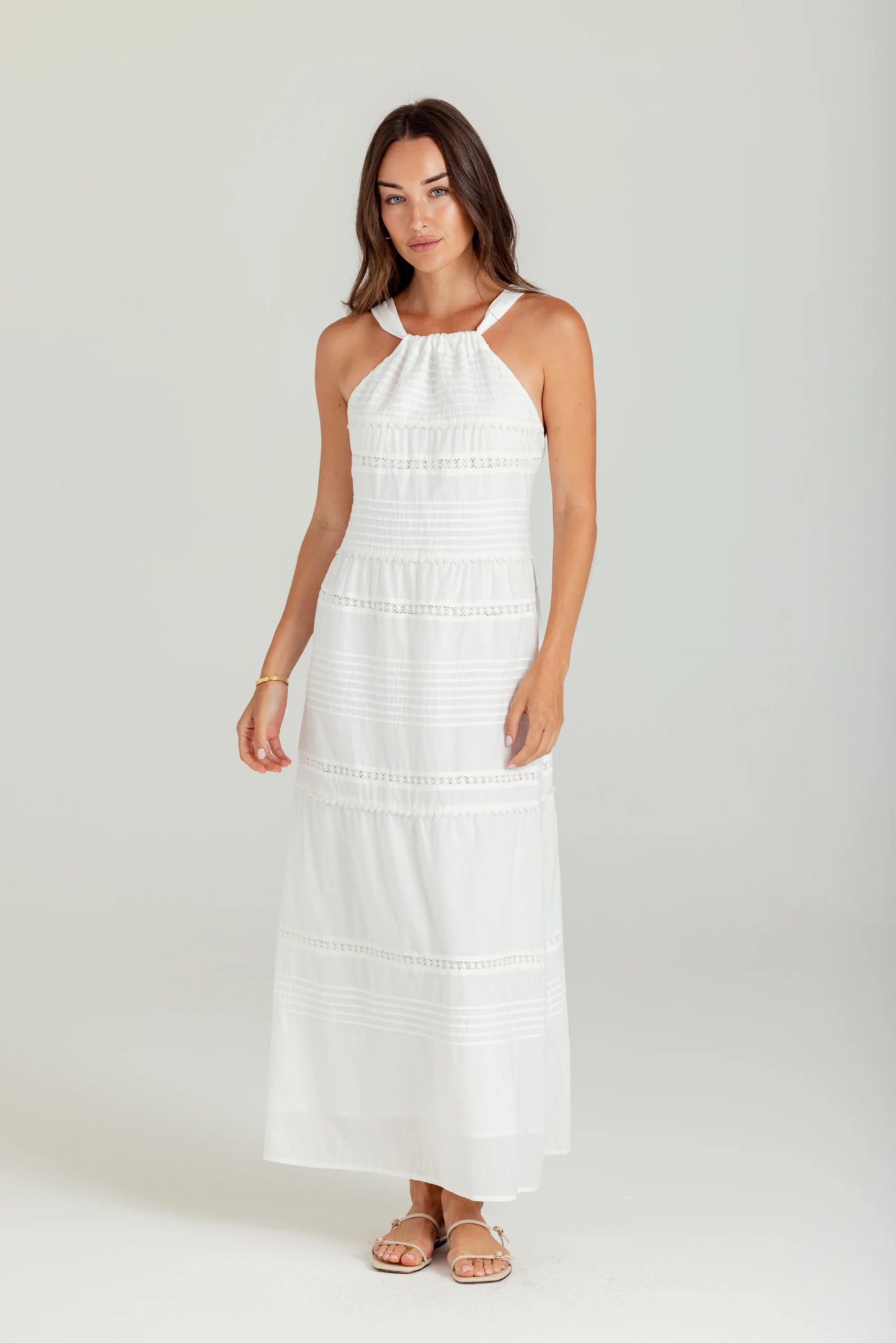 Soft White Lucy Dress