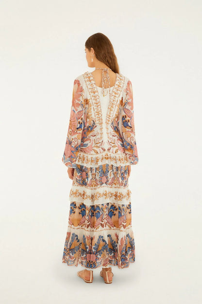 Sea Garden Long Dress