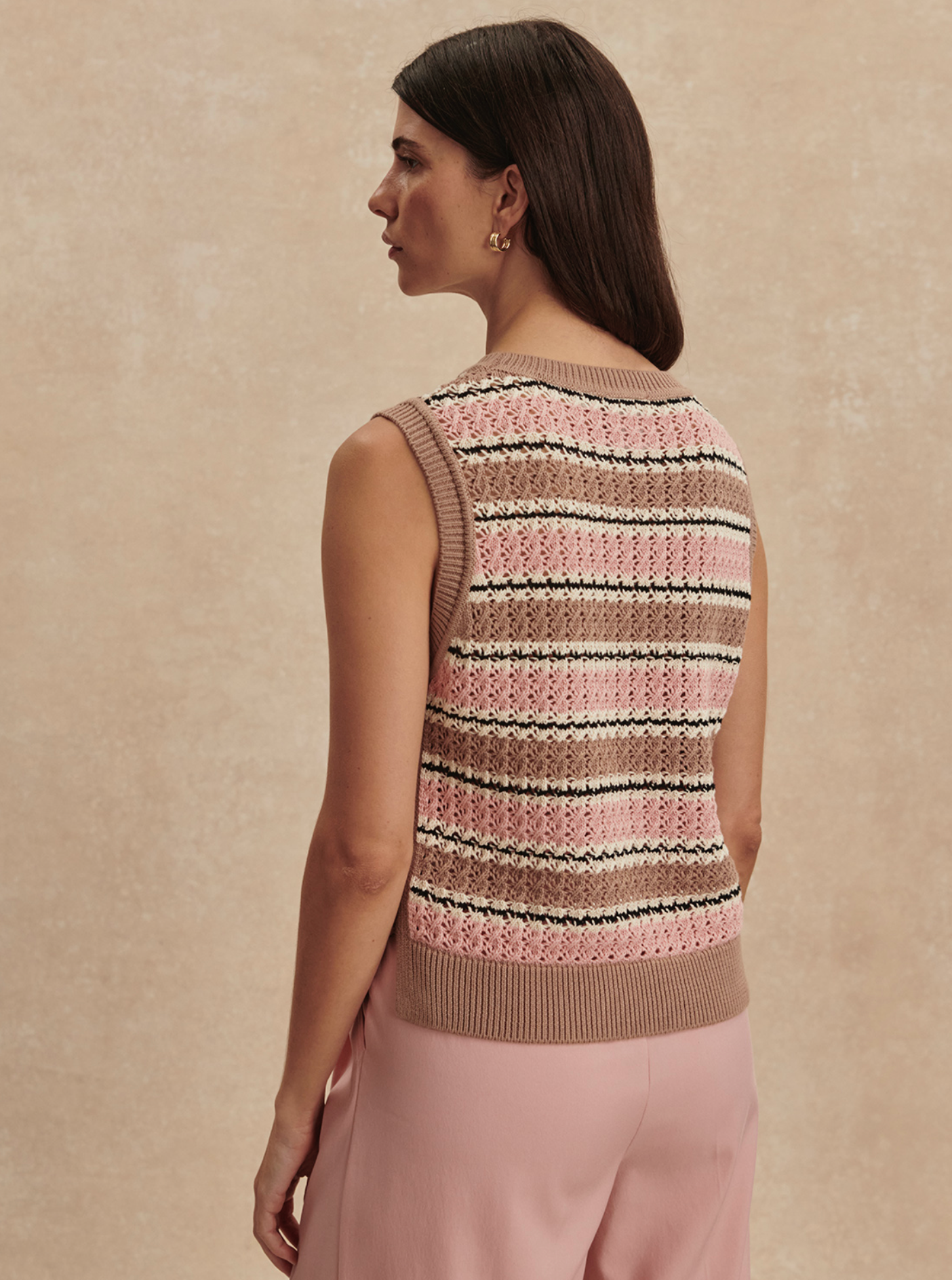 Deeley Stripe Stitch Tank