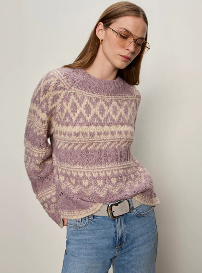 Fairisle Crew Neck Sweater