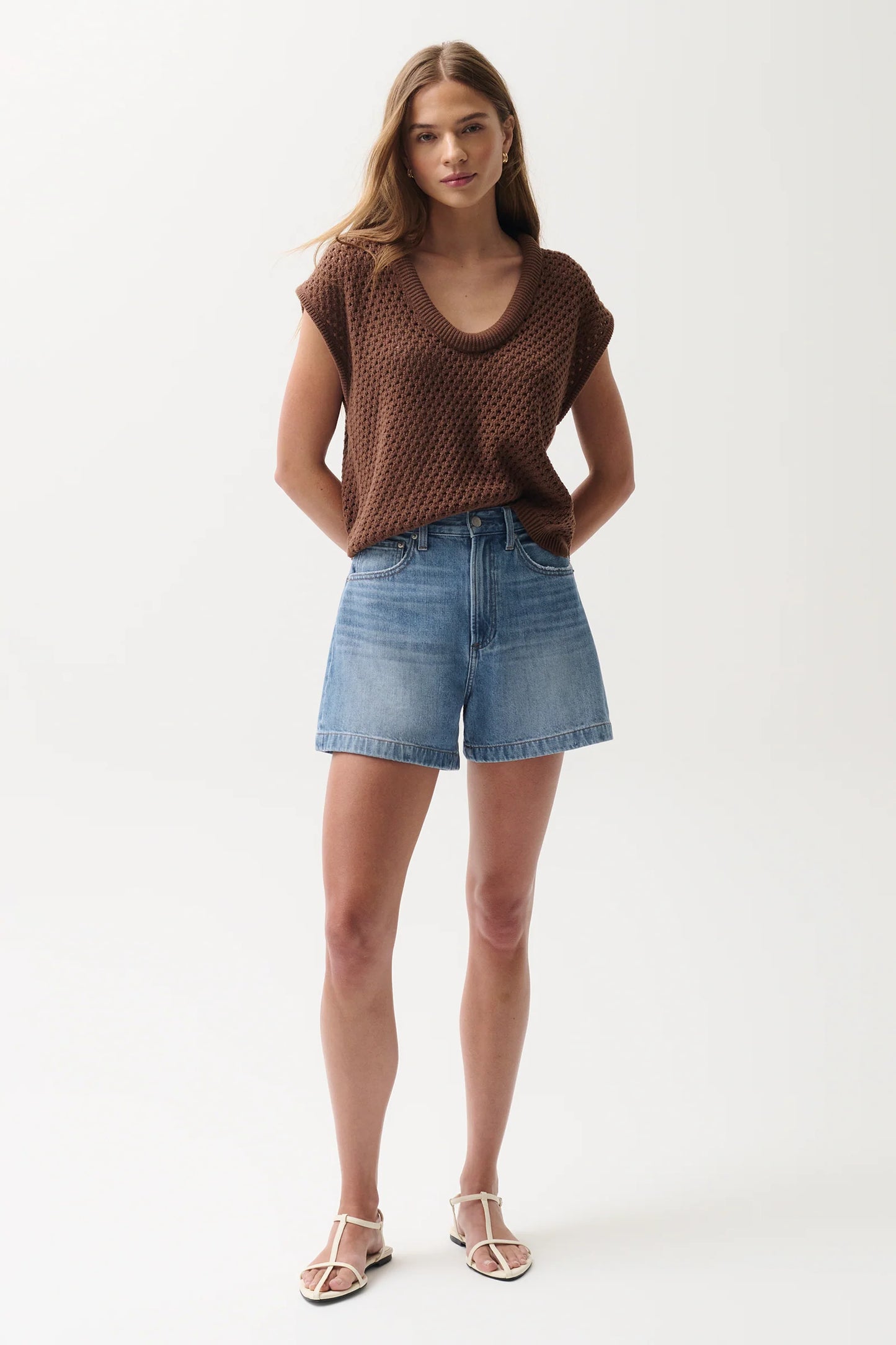 Saige High Rise A-Line Short