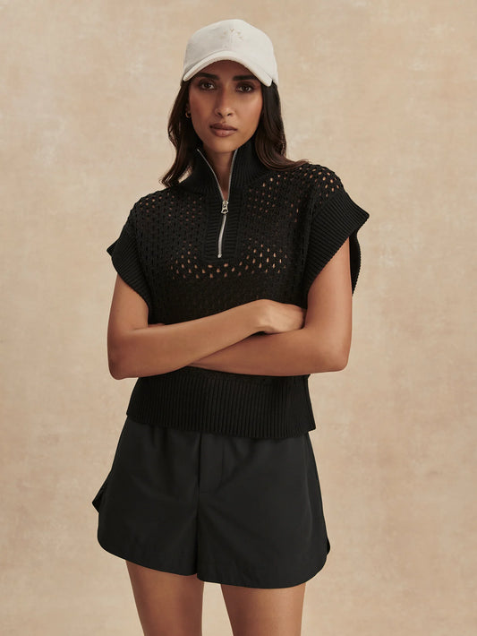 Gaines Half Zip Knit