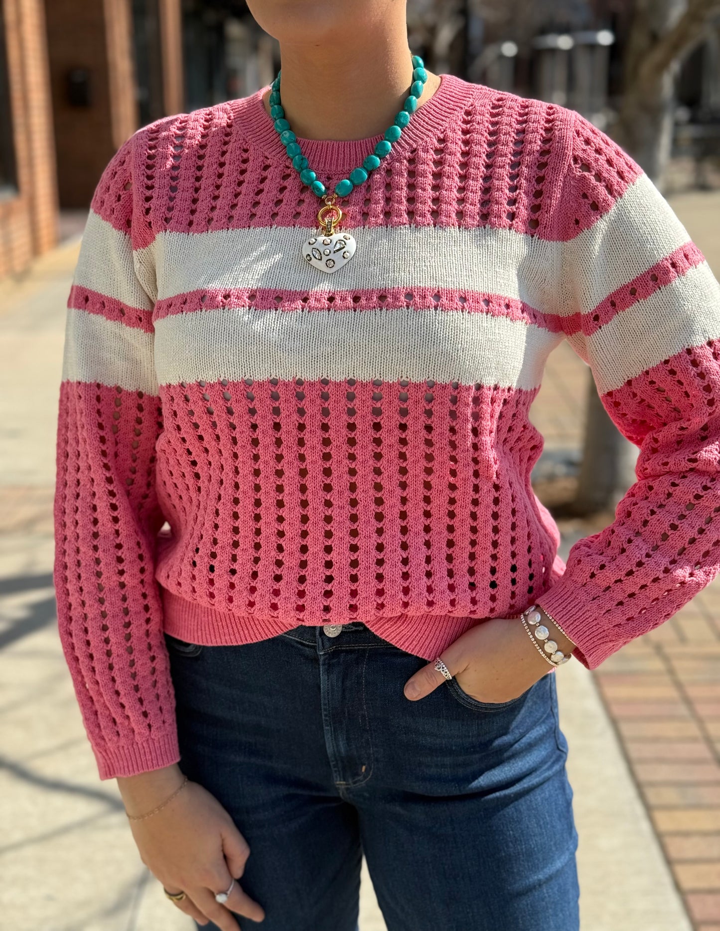 Sporty Openwork Popover