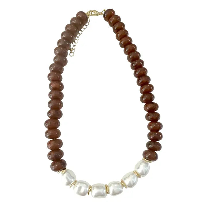 Brynlee Chunky Beaded Necklace