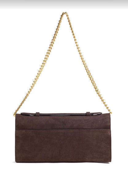 The Suede Heirloom Clutch