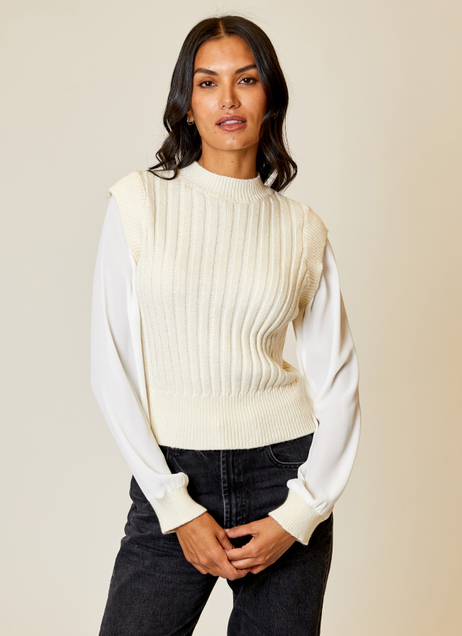 Mock Neck Long Sleeve