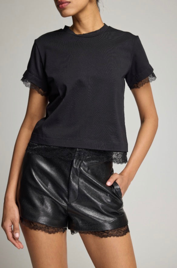 Christella Lace Combo Top