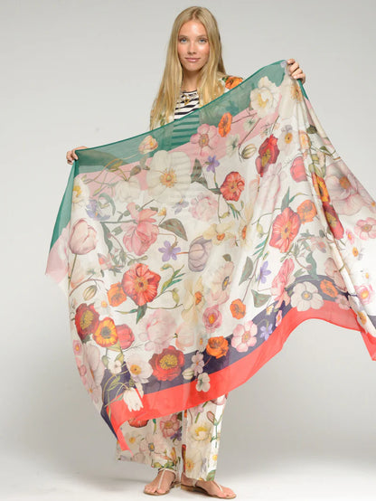 Foulard XL Scarf - Floral