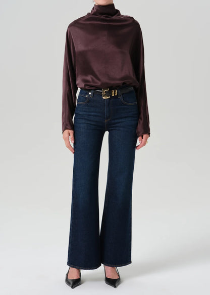 Kimberly 70s Flare in Dark Indigo