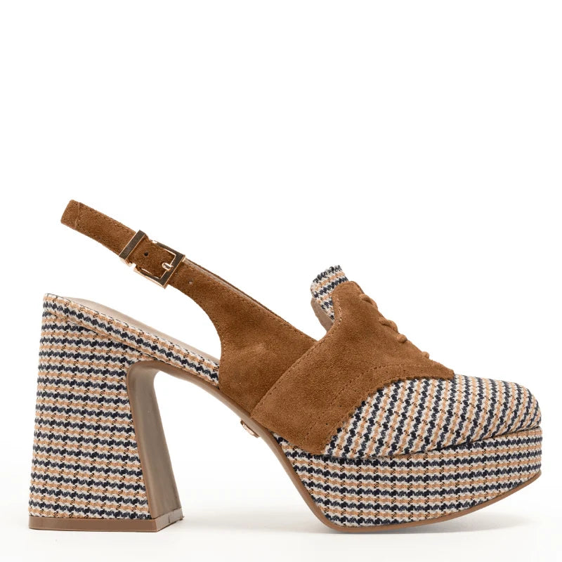 Peace Block Heel