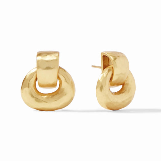 Avalon Demi doorknocker earring - Gold