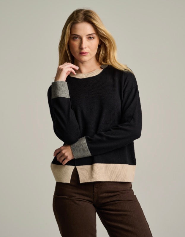 Bold Block Sweater