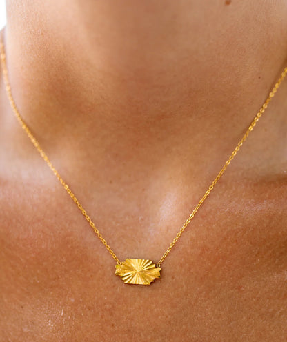 Golden hour necklace